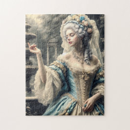 Historisches Damenporträt 252-Teile-Puzzle Puzzle