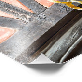 Historisches Dänisches Schmuckgeschäft Zeichen Fotodruck (Ecke)