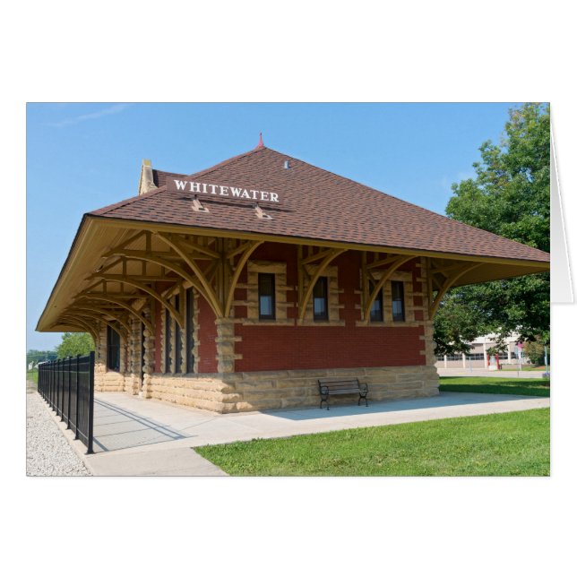 Historisches Depot in Whitewater (Vorderseite (Horizontal))