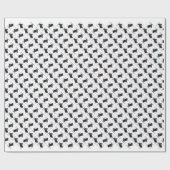 Historisches Design des deutschen Schäferhundes (b Geschenkpapier (Flach)