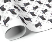 Historisches Design des deutschen Schäferhundes (b Geschenkpapier (Rolleneckpunkt)