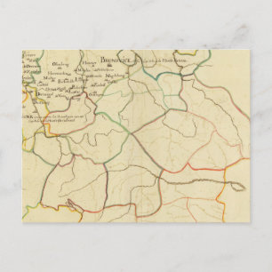 Historisches Deutschland und Österreich Postkarte