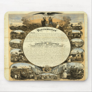 Historisches Emanzipation mousepad