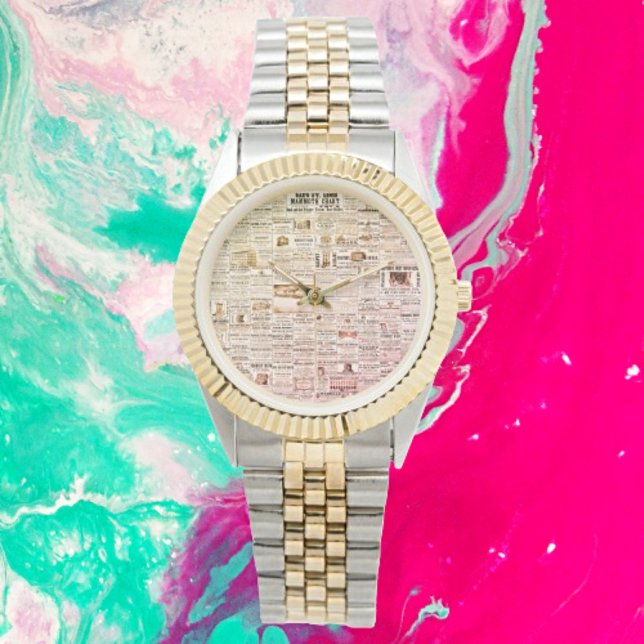 Historisches Erbe - Rae's St.Louis Mammoth Chart Armbanduhr (Von Creator hochgeladen)