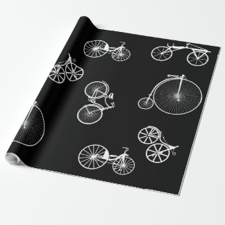 Historisches Fahrrad Geschenkpapier