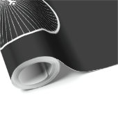 Historisches Fahrrad Geschenkpapier (Rolleneckpunkt)