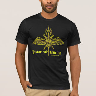 Historisches Fechten cooles T-Shirt-Design T-Shirt