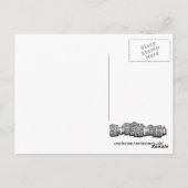 Historisches Fort Collins Colorado Altstadt Postka Postkarte (Rückseite)