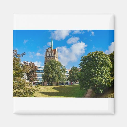 Historisches Gebäude in Rostock Magnet (Vorne)