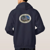 Historisches Grand Hotel auf der Insel Mackinac, M Hoodie (Rückseite)