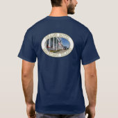 Historisches Grand Hotel auf der Insel Mackinac, M T-Shirt (Rückseite)