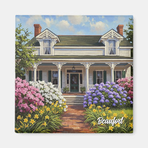 Historisches Haus in Beaufort North Carolina Magnet