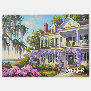 Historisches Haus in Beaufort North Carolina Magnet