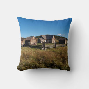Historisches Haus in Colorado, USA Pillow Kissen