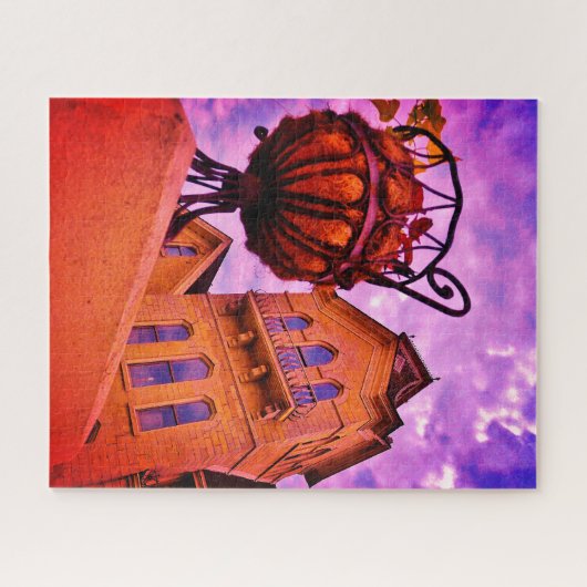 Historisches Haus Puzzle (Horizontal)