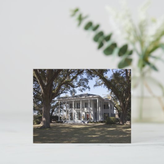 Historisches Herrenhaus in Mobile, Alabama Postkarte (Stehend Vorderseite)