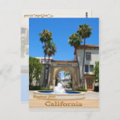 Historisches Hollywood Kalifornien Postkarte (Vorne/Hinten)