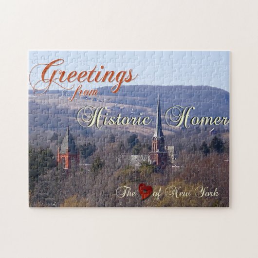 Historisches Homer Spires Puzzle (Horizontal)