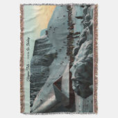 Historisches Iss bei Niagara Falls Throw Blanket Decke (Vorderseite Vertikal)