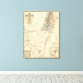 Historisches Jerusalem, Palästina Leinwanddruck (Insitu (Holzboden))