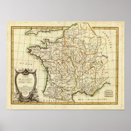 Historisches Jerusalem Poster (Vorne)