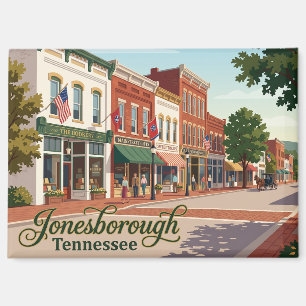 Historisches Jonesborough USA Magnet