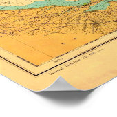 Historisches Kartenposter Nautical Lake Erie aus d Poster (Ecke)