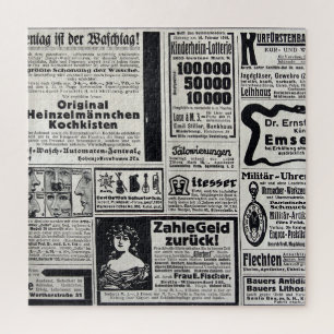 Historisches Kiew: Zeitungsillustration von 1917 Puzzle
