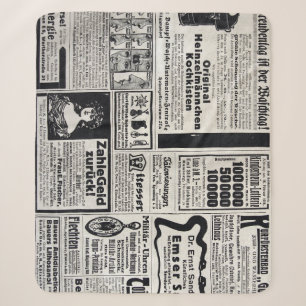 Historisches Kiew: Zeitungsillustration von 1917 Sherpadecke