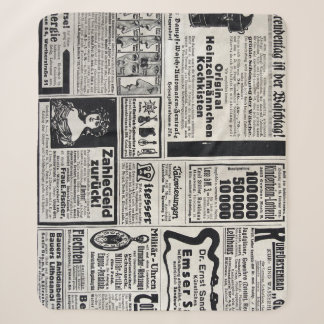 Historisches Kiew: Zeitungsillustration von 1917 Sherpadecke