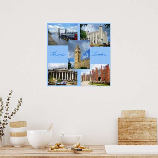 Historisches London Poster (Küche)