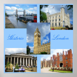 Historisches London Poster