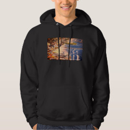 Historisches Long Beach California Vintage-Foto-Sh Hoodie