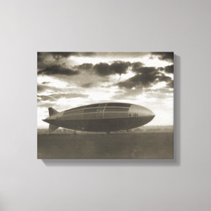 Historisches Luftschiff R101 in Cardington Leinwanddruck