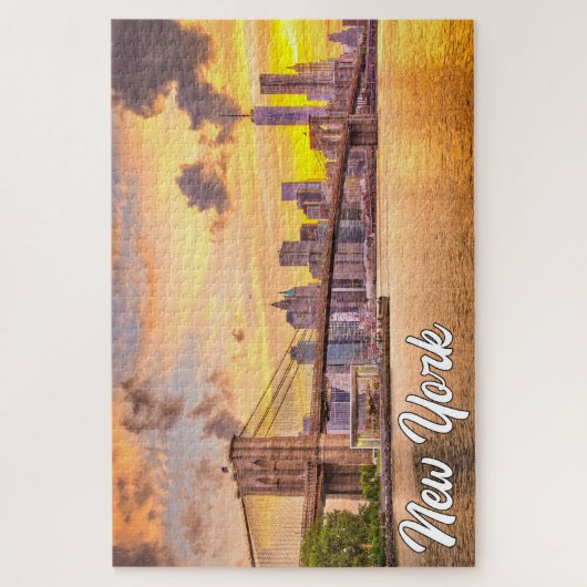 Historisches Manhattan, New York, USA Puzzle (Vertikal)