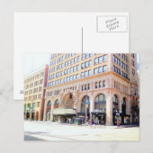 Historisches Millionen-Dollar-Theater Postkarte (Vorne/Hinten)