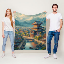 Historisches Nara , Denkmäler des antiken Nara Fleecedecke