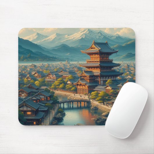 Historisches Nara , Denkmäler des antiken Nara Mousepad (Mit Mouse)