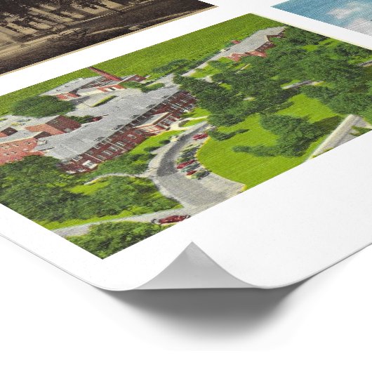 Historisches NC-Poster Poster (Ecke)