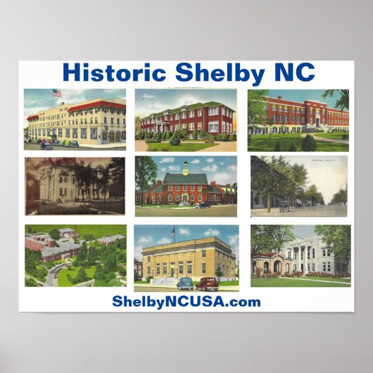 Historisches NC-Poster Poster (Vorne)