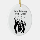 Historisches New Orleans Dreihundertjährig Keramik Ornament (Rechts)