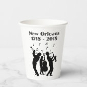 Historisches New Orleans Dreihundertjährig Pappbecher (Vorderseite)