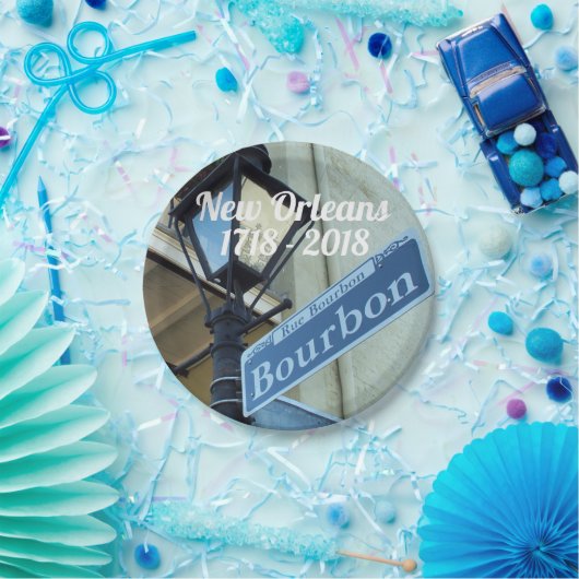 Historisches New Orleans Dreihundertjährig Pappteller (Party)