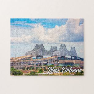 Historisches New Orleans, Louisiana, Vereinigte St Puzzle