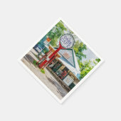 Historisches Oark General Store Party Napkins Serviette (Ecke)