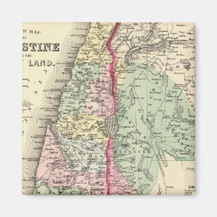 Historisches Palästina Magnet
