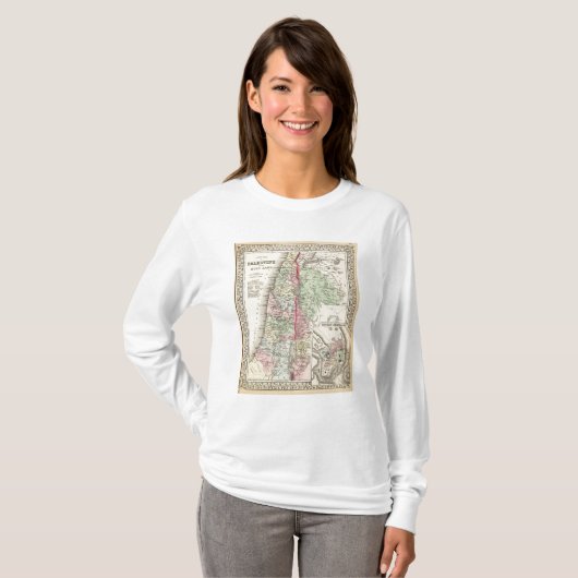 Historisches Palästina T-Shirt (Vorne ganz)