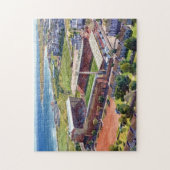 Historisches Pittodrie-Stadion Aberdeen Puzzle (Vertikal)