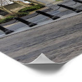 Historisches Plymouth Rock Canopy - Druck Poster (Ecke)