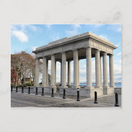 Historisches Plymouth Rock Canopy - Postcard Postkarte (Vorderseite)